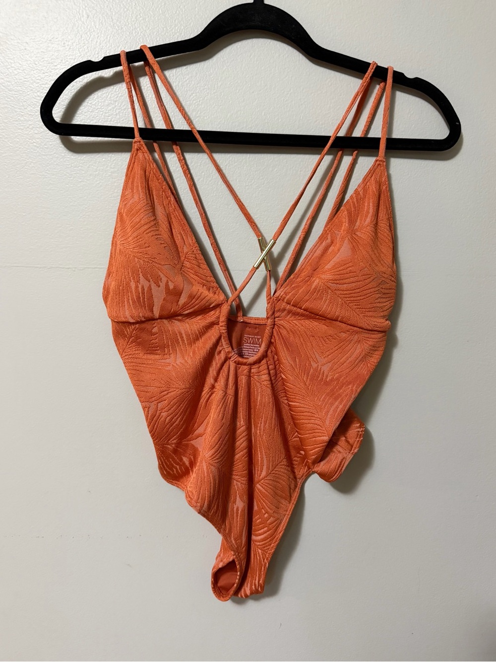 Victoria’s Secret Swim 
Archives Sexy Straps Plunge One-Piece Swimsuit